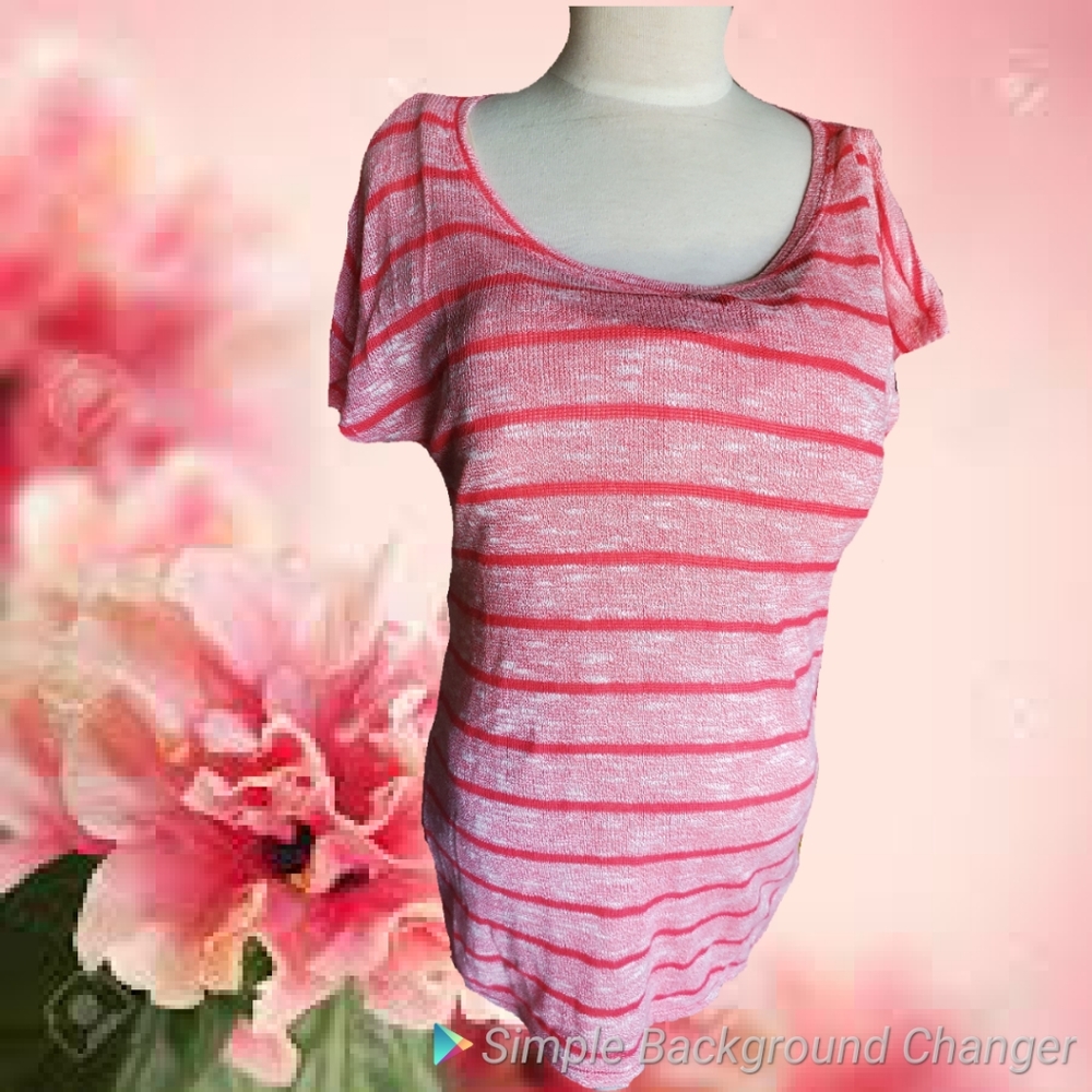 Pink maternity shirt